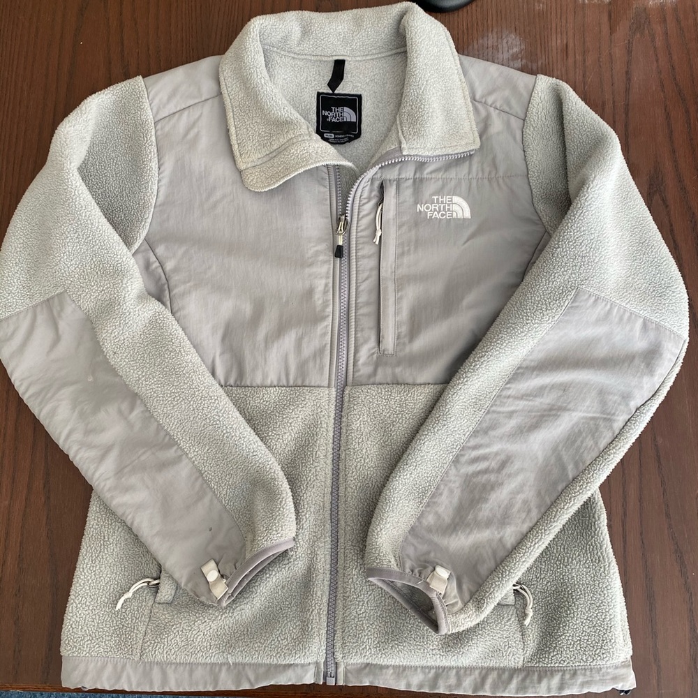 North Face Denali Grey Size Medium